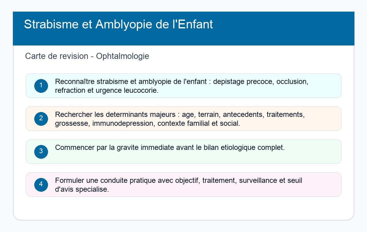 Strabisme et Amblyopie de l'Enfant