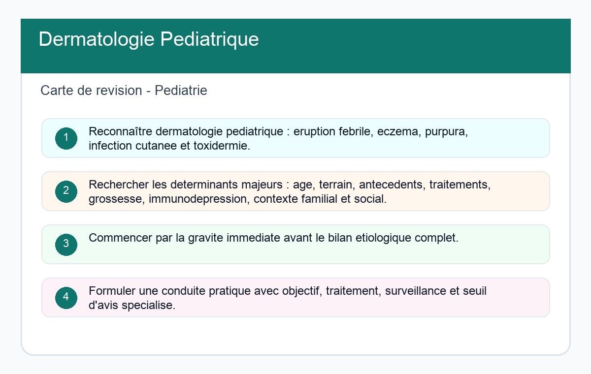Dermatologie Pédiatrique