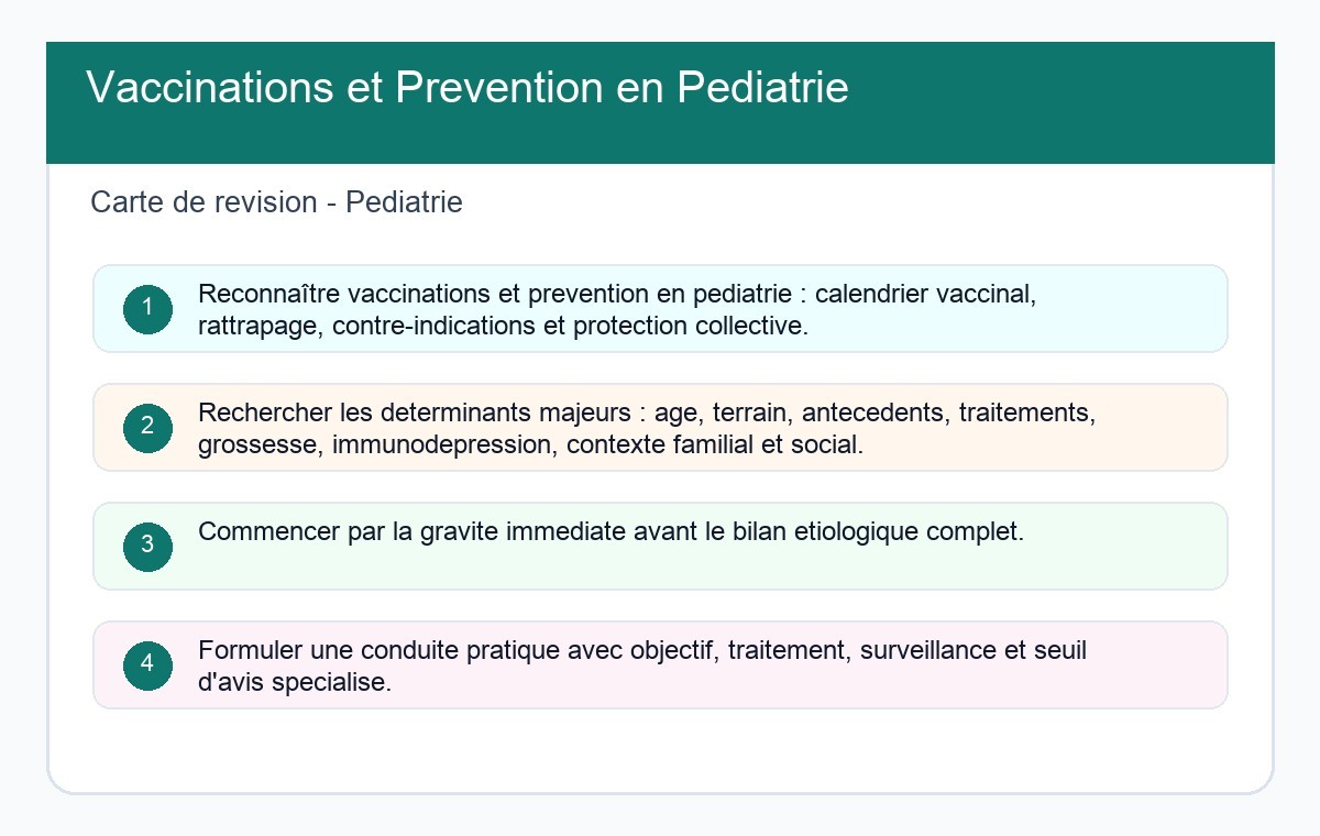 Vaccinations et Prévention en Pédiatrie
