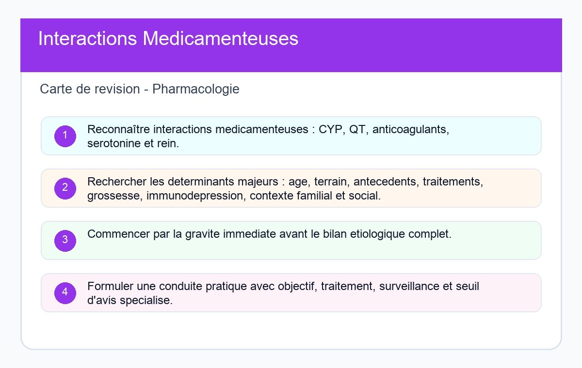 Interactions Médicamenteuses