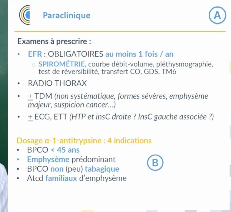 Bronchopneumopathie Chronique Obstructive