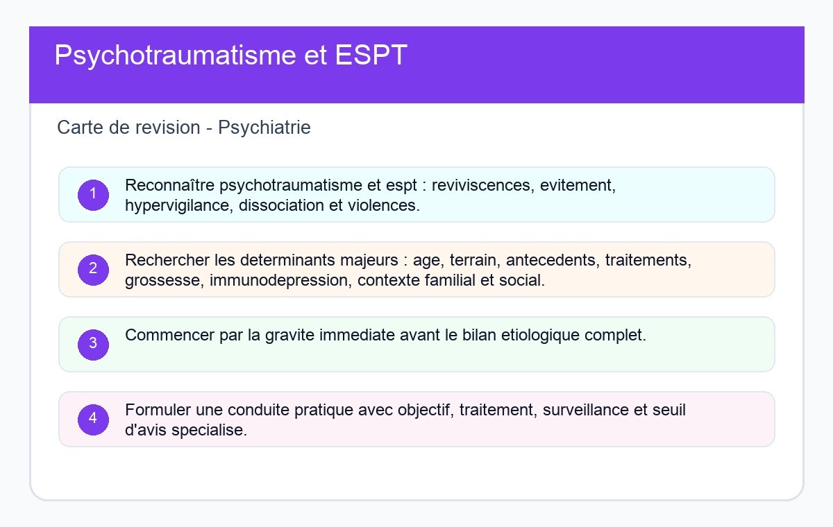 Psychotraumatisme et ESPT