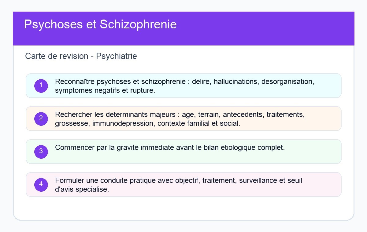 Psychoses et Schizophrénie