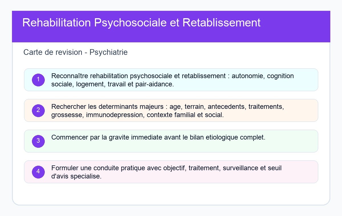 Réhabilitation Psychosociale et Rétablissement