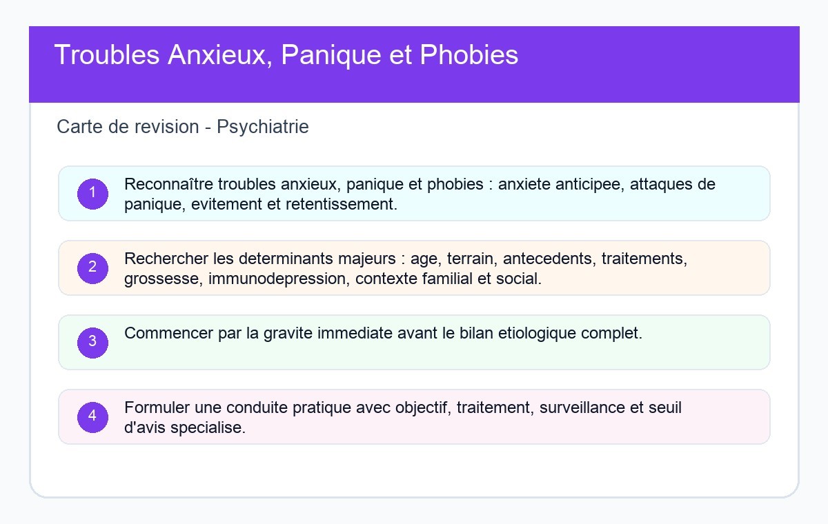 Troubles Anxieux, Panique et Phobies