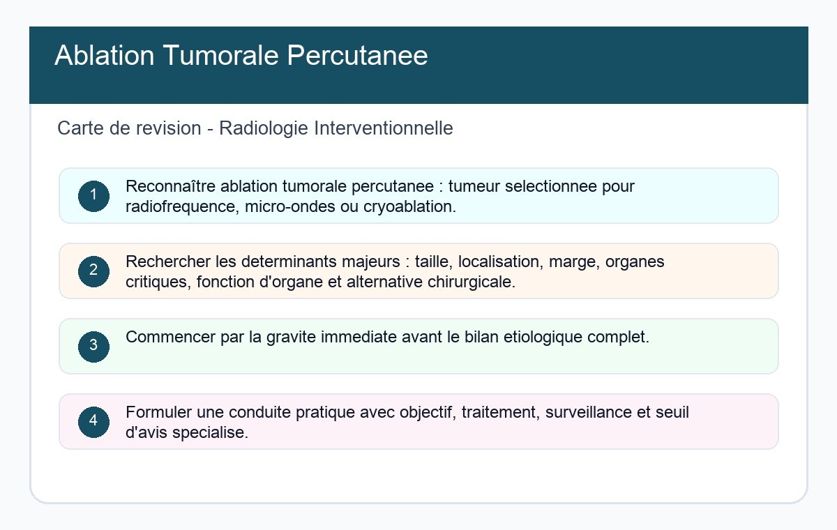 Ablation Tumorale Percutanée