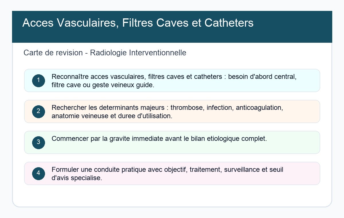 Accès Vasculaires, Filtres Caves et Cathéters