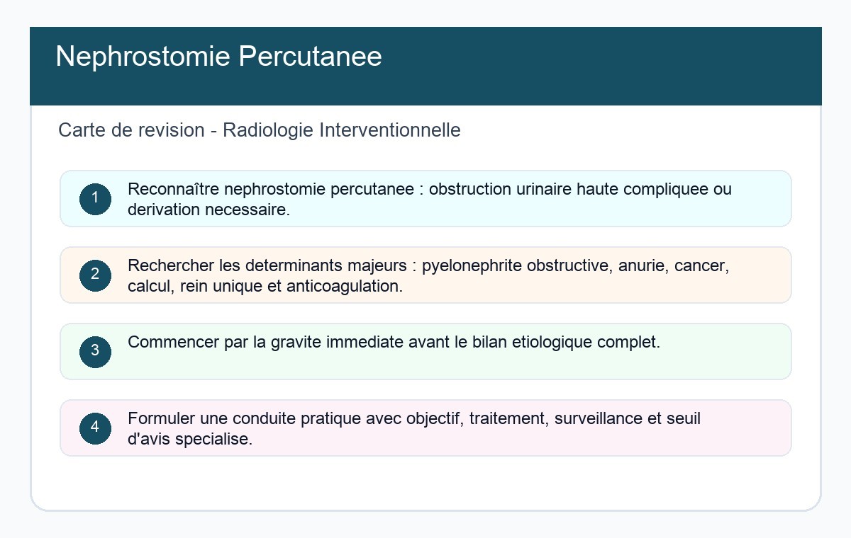 Néphrostomie Percutanée