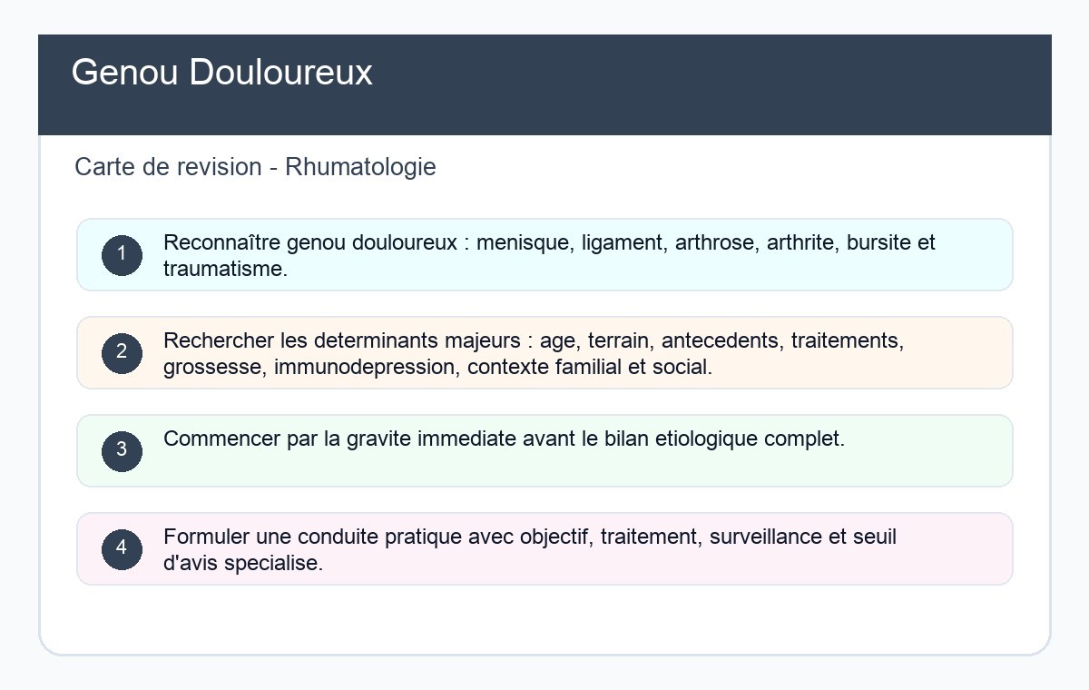 Genou Douloureux