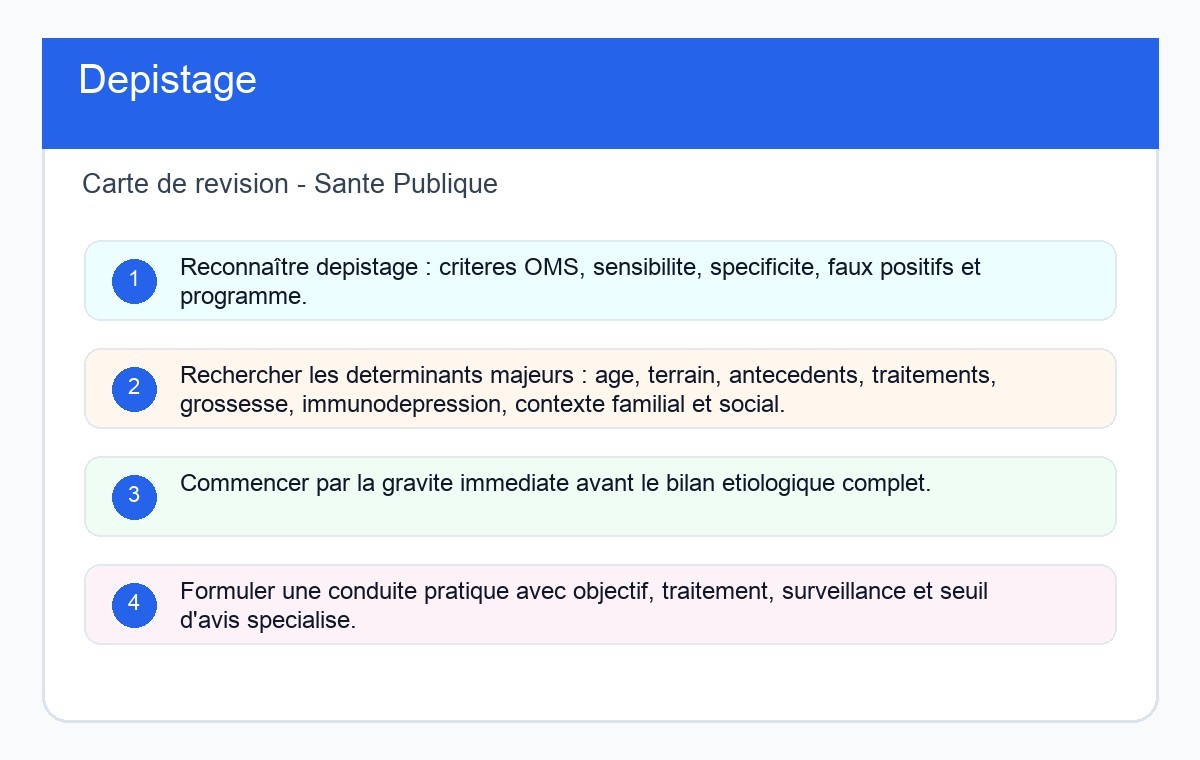 Dépistage