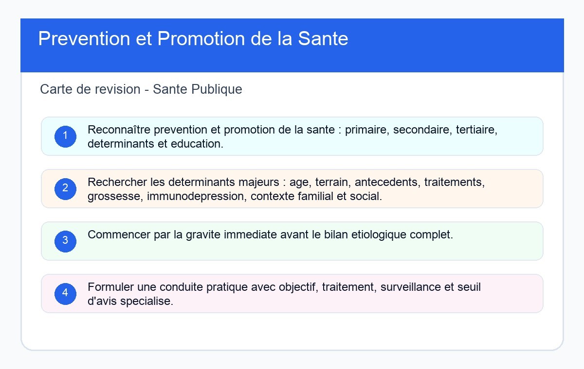 Prévention et Promotion de la Santé