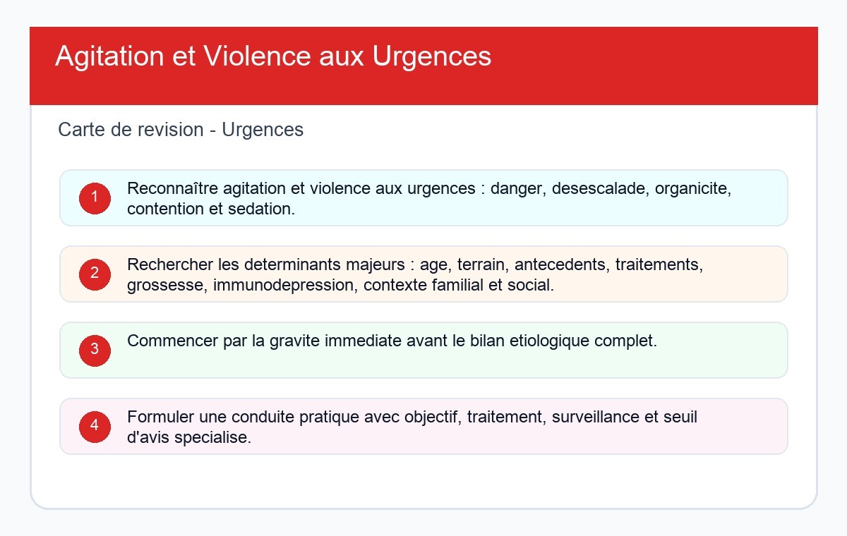 Agitation et Violence aux Urgences