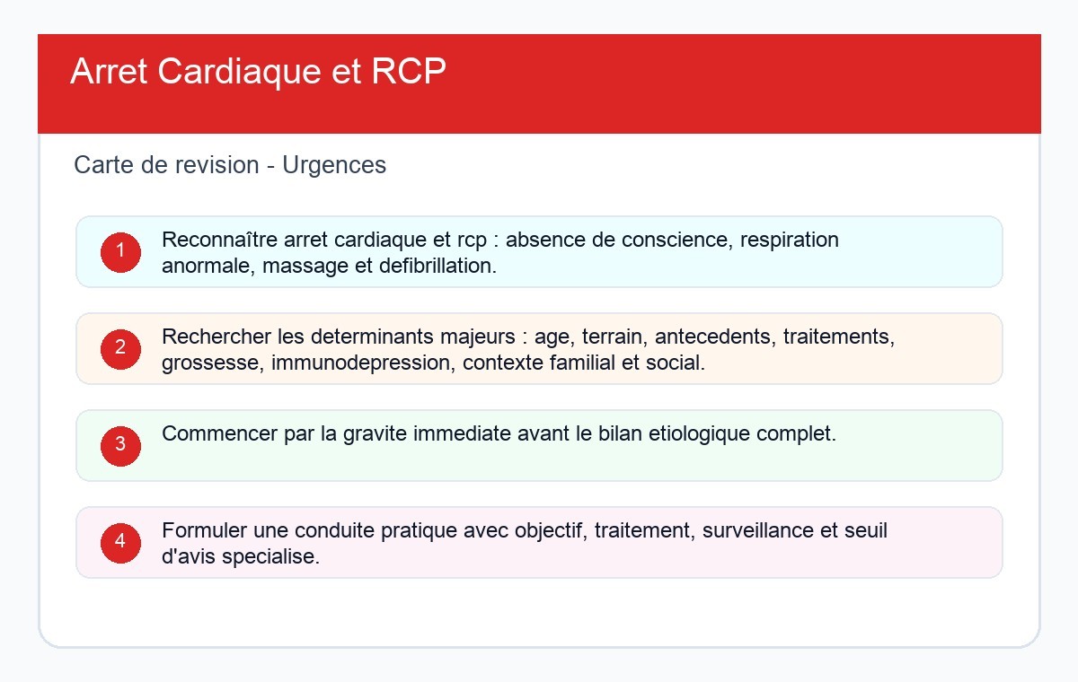 Arrêt Cardiaque et RCP