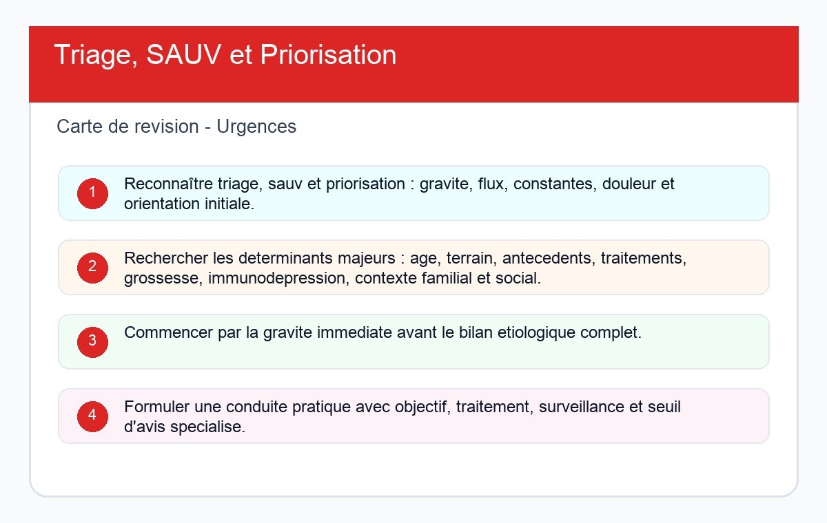 Triage, SAUV et Priorisation