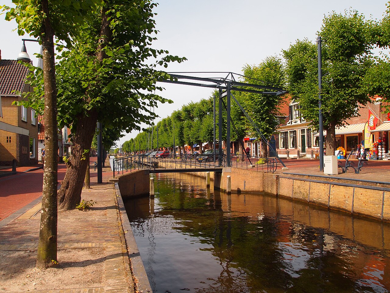 Loopbrug over de luts