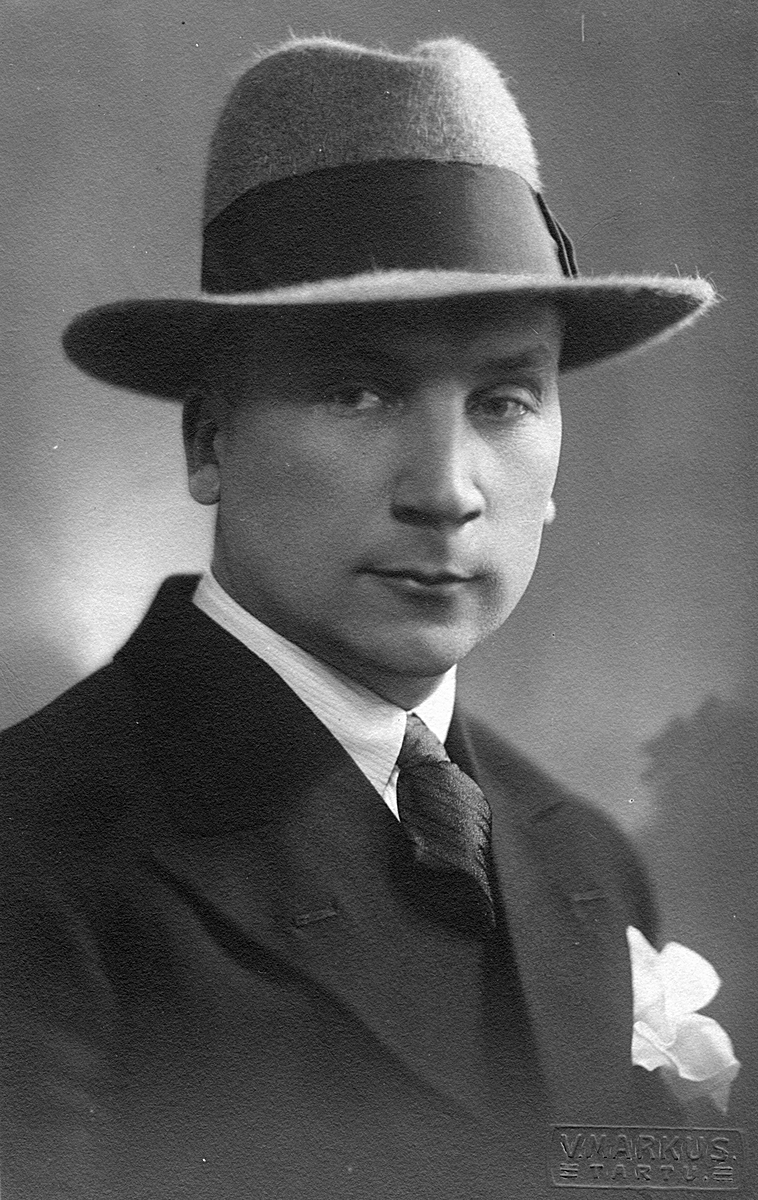 Image of estonian filmmaker theodor luts 1896 1980