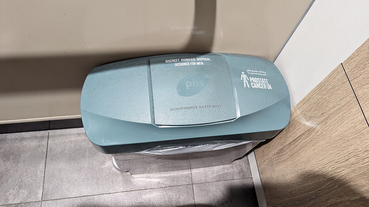 This sanitary bin was in a women s toilet in the uk however